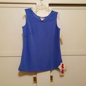 Ample Togs Blue Tank Top Size XL